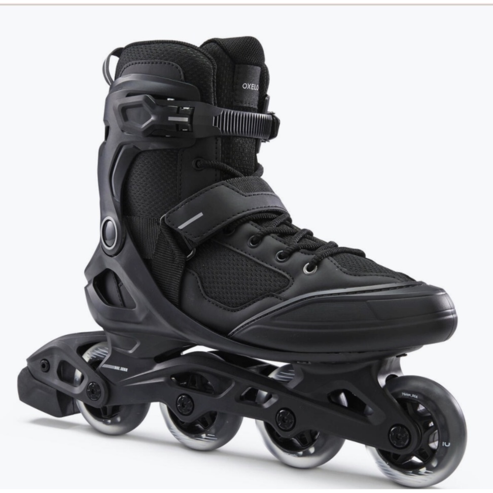 OXELO Fit 100 Sepatu Roda Dewasa Inline Skates