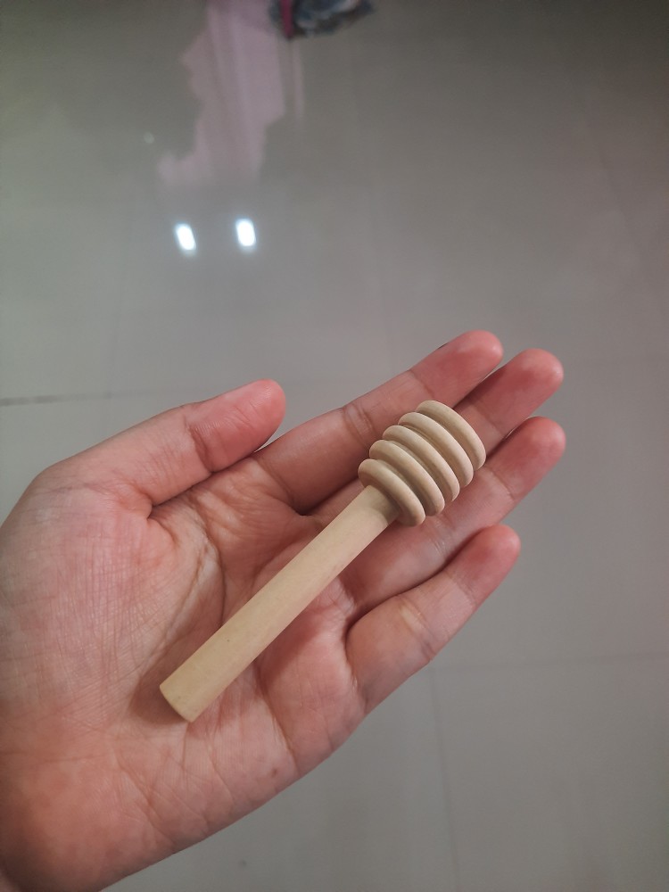 Sendok Madu (honey Dipper) Dilapisi Beeswax Organik. Juga Cocok Untuk Suvenir Pernikahan. Foodgrade