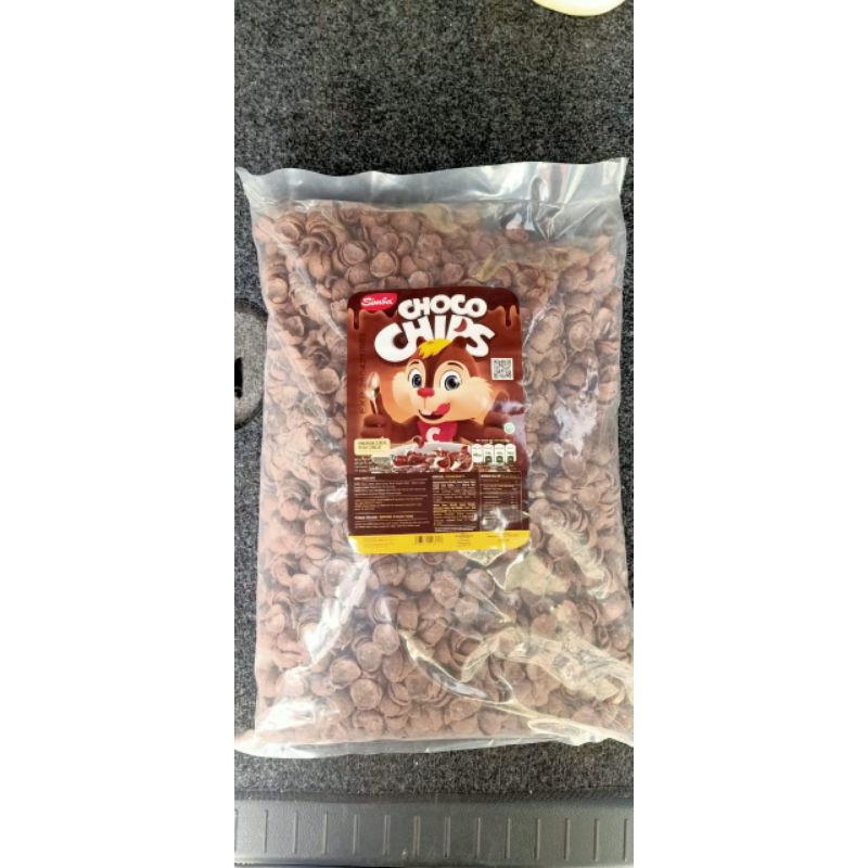 

snack kiloan | cemilan manis | simba chocochips 1kg