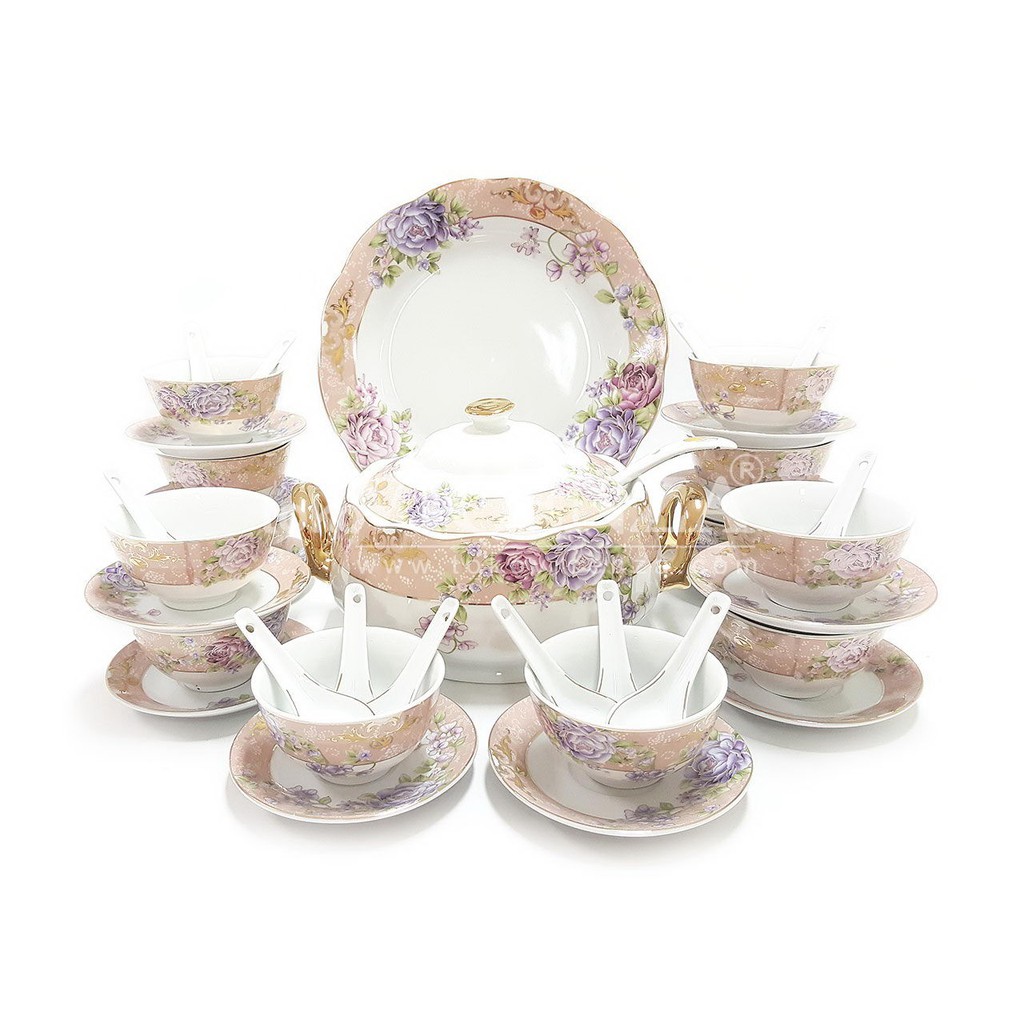 Wadah dan mangkok Sup Vicenza B692