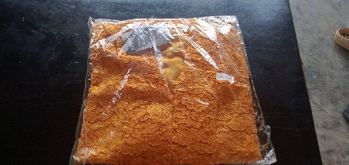 Syafin Batik - Batik Couple Sabrina Brokat Sofia Peplum Belt Tempel Kebaya Brokat Cornelly Kristal