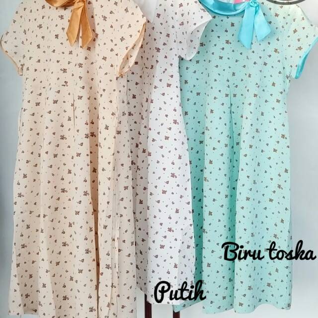 baju Hamil kekinian -dress pendek kerja hamil DH117-maternity dress