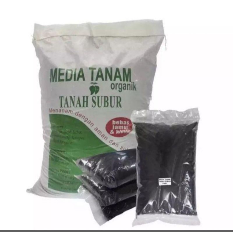 Media tanam tanah subur