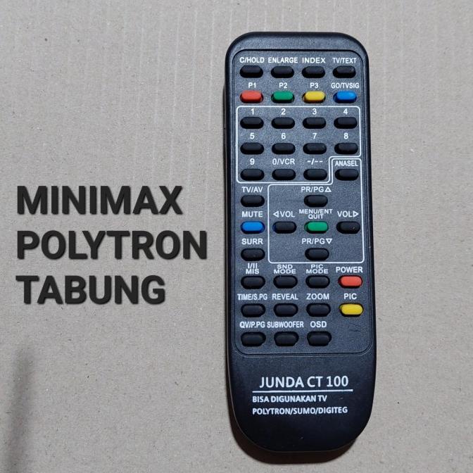 Polytron Tv Remote Remot Tv Tabung Minimax Digitec Smart Digital