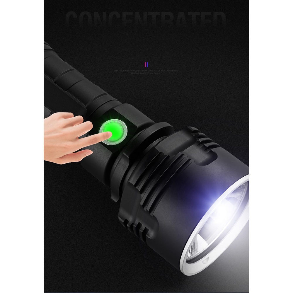 Senter LED USB Rechargeable XLM-L2 25W 1000 Lumens - XLML2