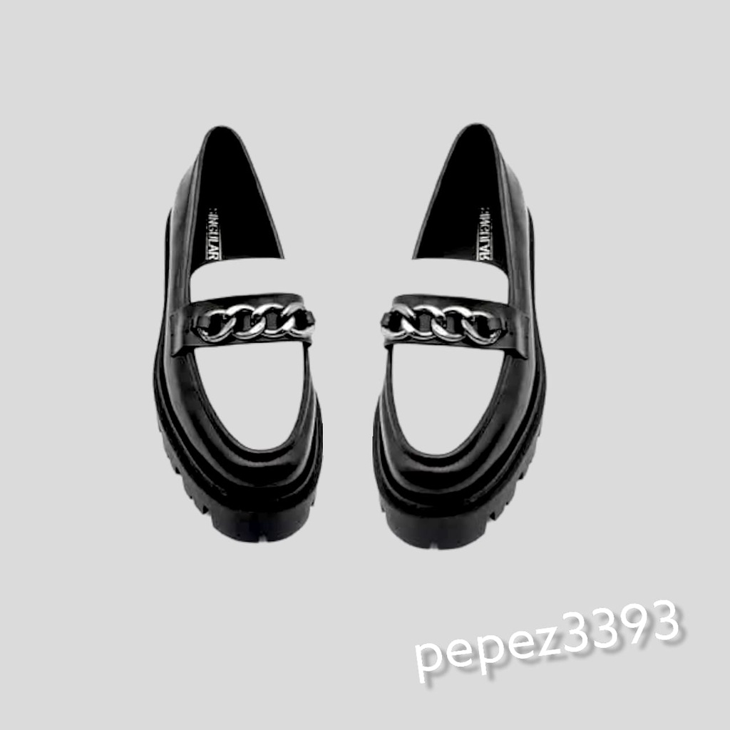 pepez3393- SEPATU WANITA LOAFERS DOCMART '' JULLY'' RANTE SILVER PREMIUM 5655