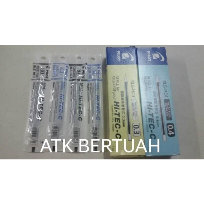 

BOLEH CAMPUR REFILL ISI ULANG PILOT HI TEC C 0.3 0.4 Berkualitas