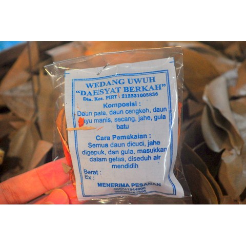 

WEDANG UWUH TERLARIS&BERDinKes