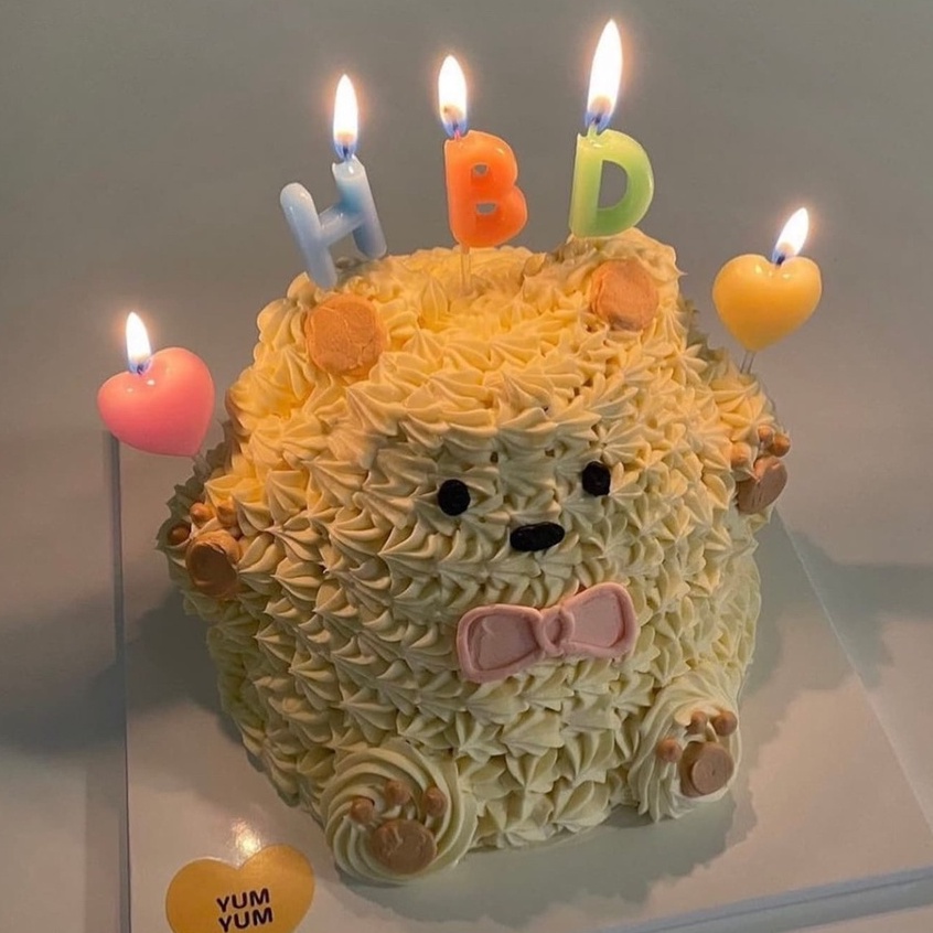 

HBD Text Shape Candles / Lilin Tulisan Korea / Lilin Hiasan Kue / Lilin Korea Happy Birthday / Korean Candles Cake / Lilin Ulang Tahun / Birthday Candle / Bahan Dekorasi Kue / Bahan Baking