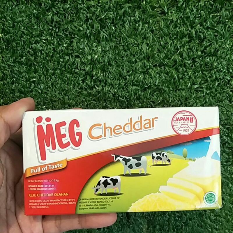 

meg cheddar cheese 165 gr