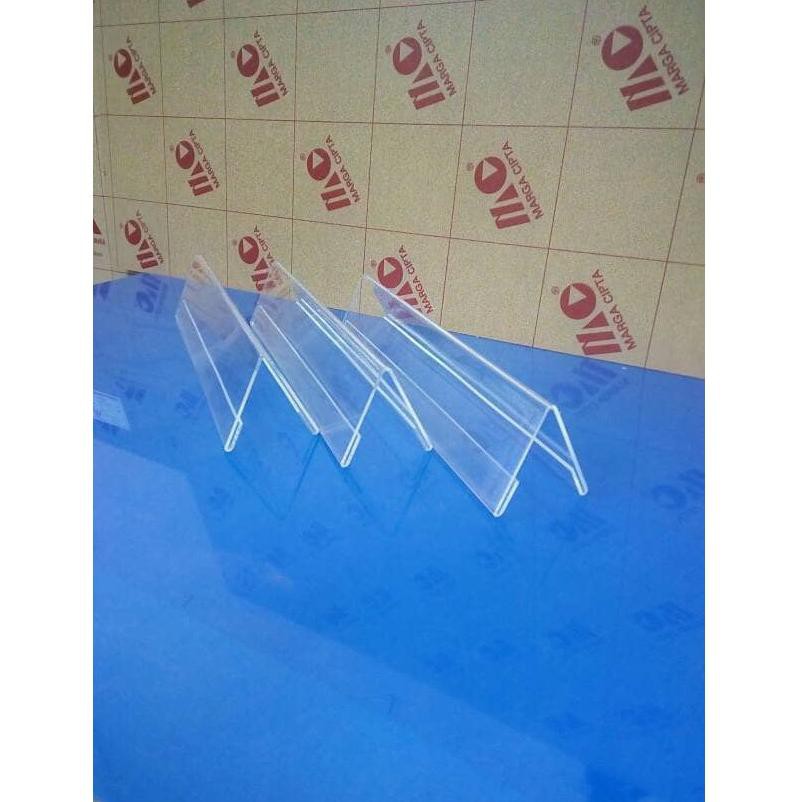 

kZ5Code PAPAN NAMA MEJA 7x30 CM AKRILIK 2 SISI ACRYLIC NAME PLATE TAG ACRYLIC 7x30 CM(U1Q8) (rekomen