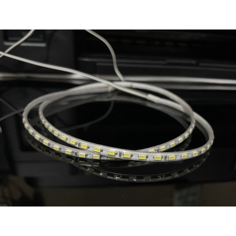 Lampu Alis Isi Lampu Alis Fleksibel Alis Neon LED Motor Mobil Custom Variasi DC 12Volt Nyala Diam