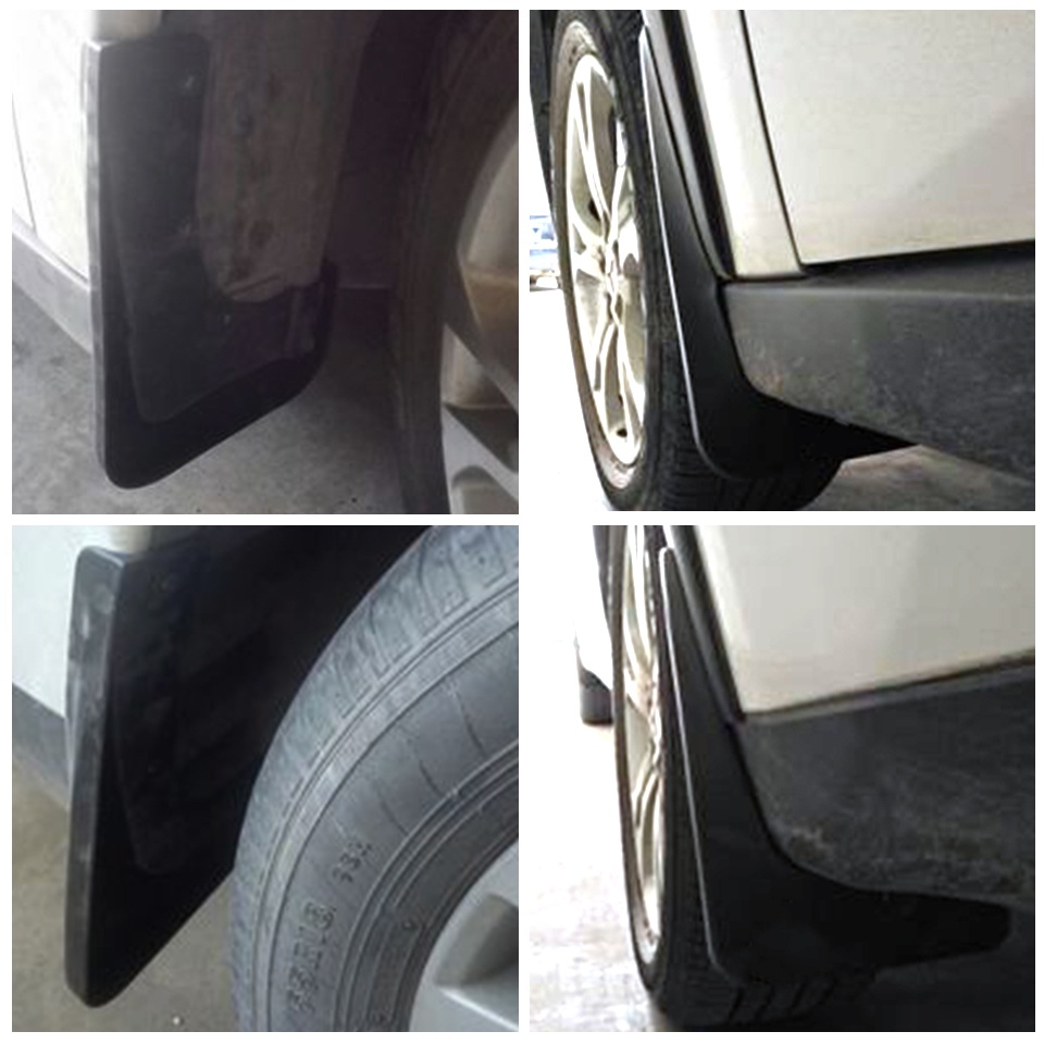 Mud Flap Pelindung Splash Untuk Fender Mobil Mitsubishi Outlander 2013 2014 2015