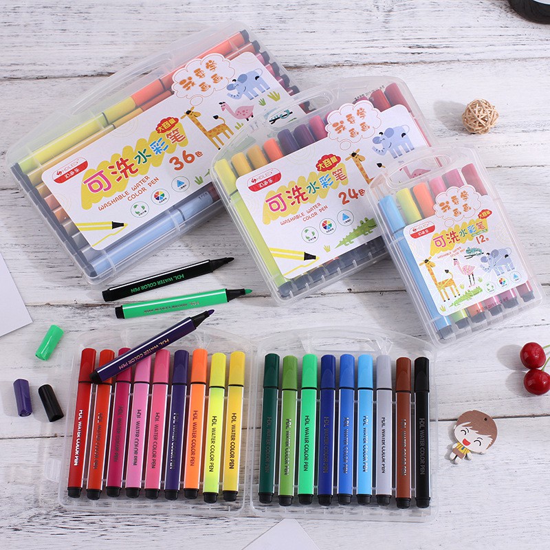 

WATER COLOR PEN SPIDOL WARNA WARNI MUDAH DIBERSIHKAN AMAN UNTUK ANAK [WWP 47]