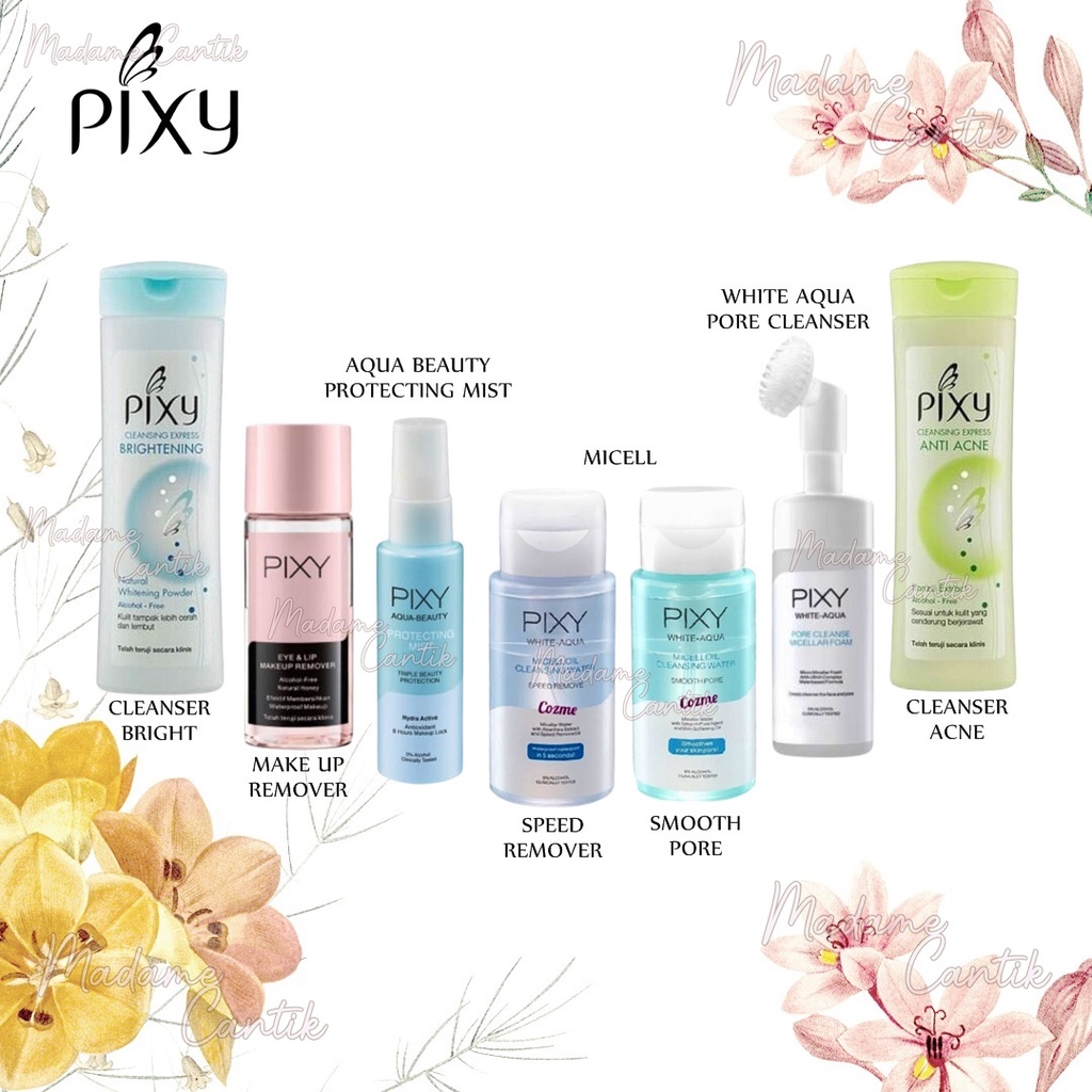 ✿ MADAME ✿ PIXY MAKE UP CLEANSER PRTOTECTING MIST SPRAY - PEMBERSIH WAJAH PIXY