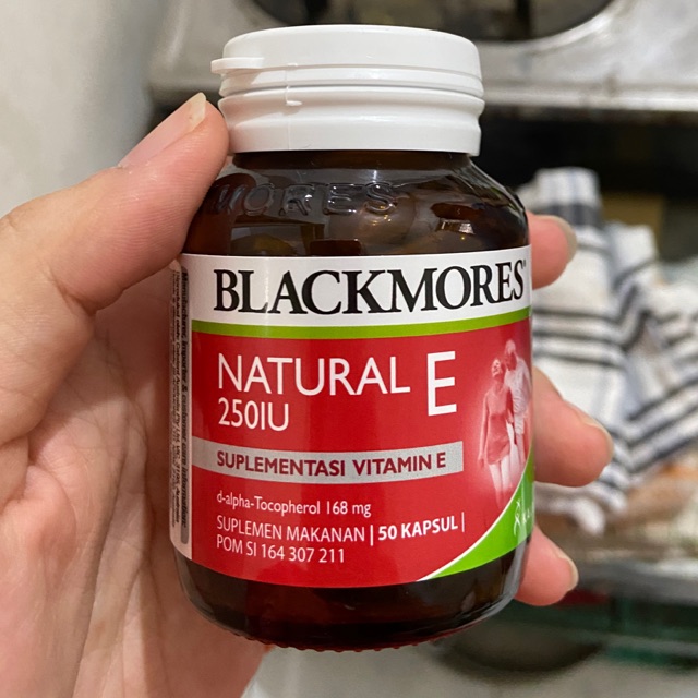BLACKMORES NATURAL E 250 iu // VITAMIN BLACKMORES// BLACKMORES