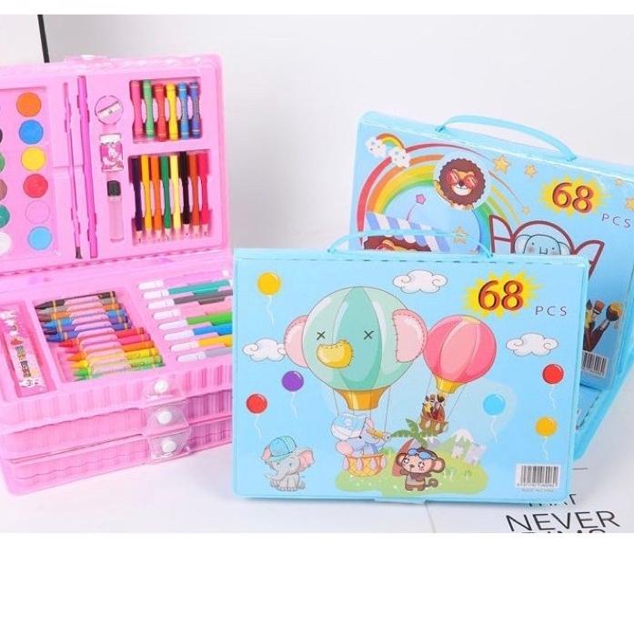 

45Gღ [FS] CRAYON SET / ALAT MELUKIS ANAK / ALAT MENGGAMBAR ANAK / ATK / PENSIL WARNA / CRAYON Bagus Dipakai