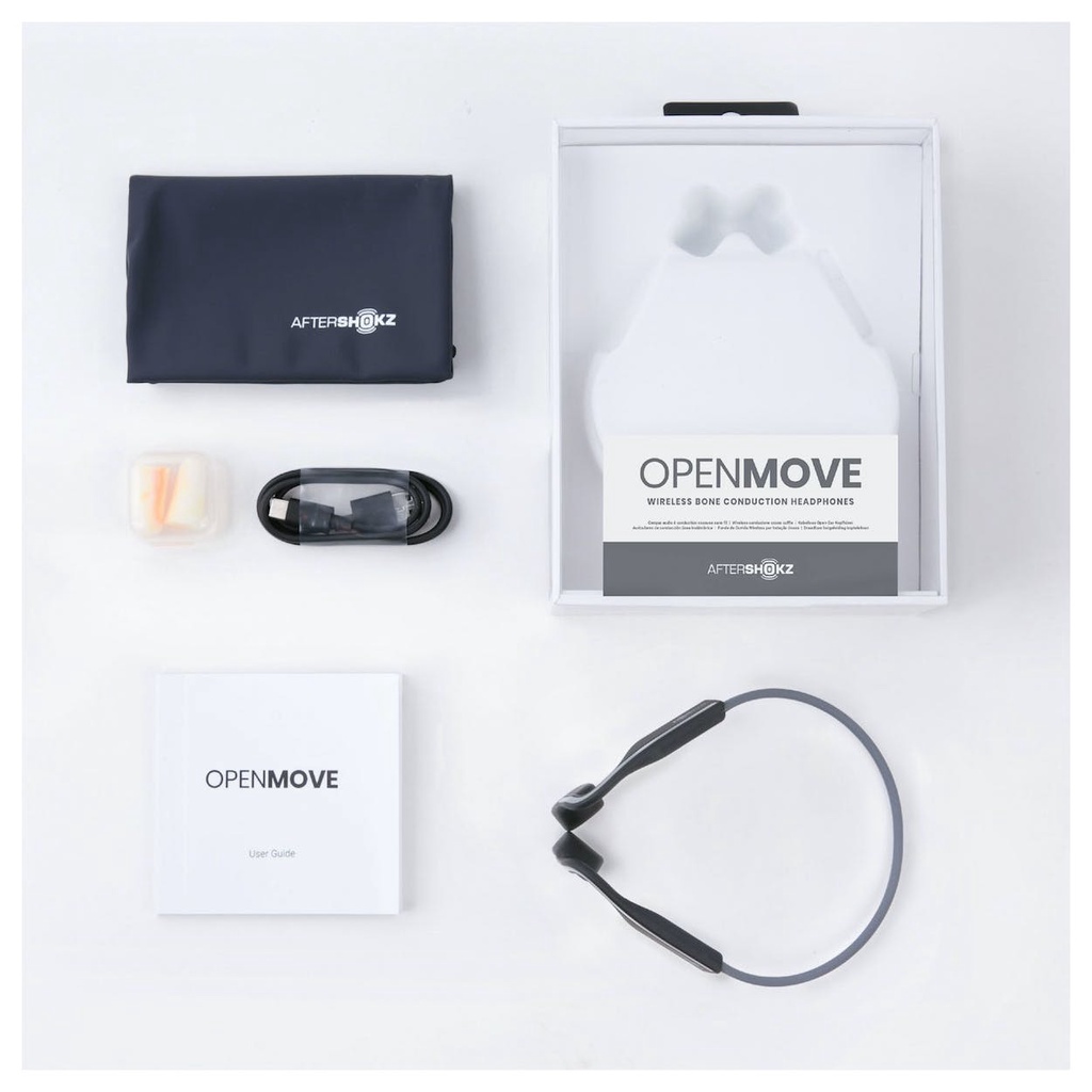 Shokz OpenMove Bone Conduction Open Ear Bluetooth Sports Headphone / bone conduction headphone - Garansi Resmi TAM