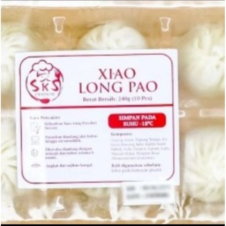 

Dimsum SKS Frozen - Xiao Long Pao isi 10 pcs