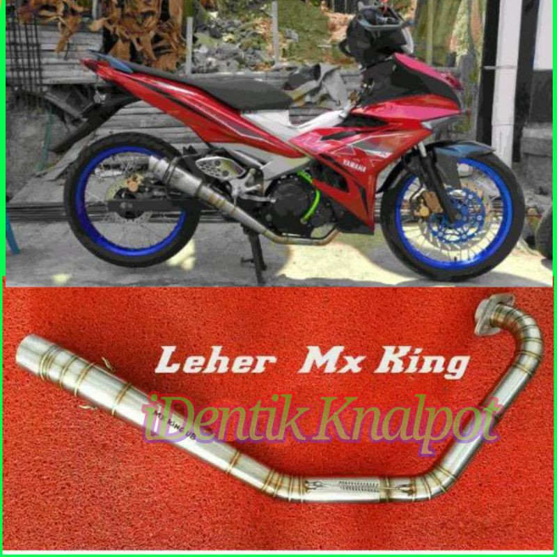 leher knalpot original UB MX King Sonic MXKing MX King FU mx135 old new underbone underbon ngaceng r