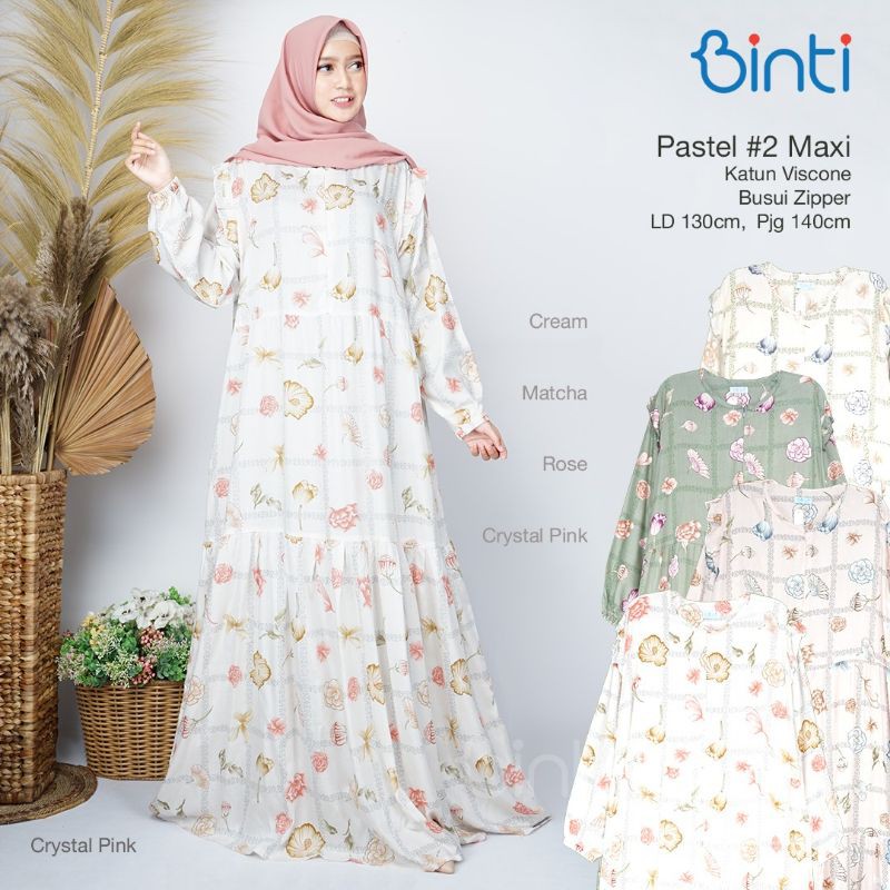 pastel gamis jumbo ory binti