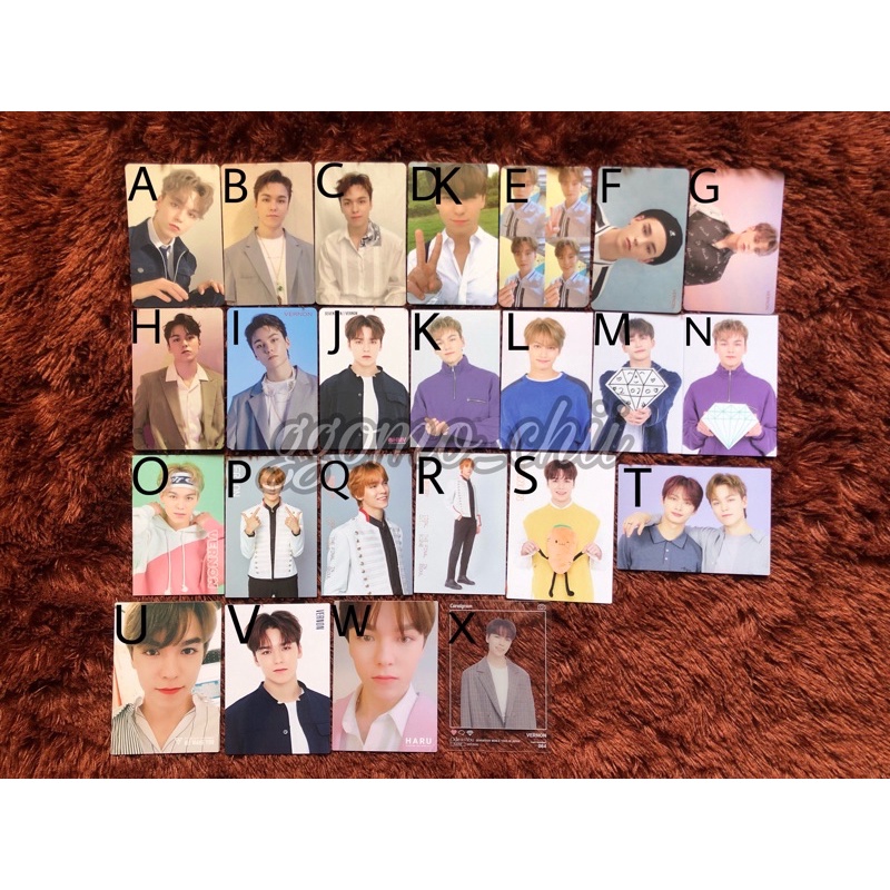 [Ready] Vernon Seventeen Fallin Flower flfl 24h an ode hmv pc photocard tc trading card japan korea