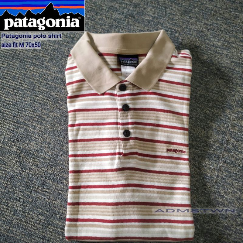 PATAGONIA ORIGINAL kaos baju polo shirt polo poloshrit patagonia second 2nd bekas vintage branded or