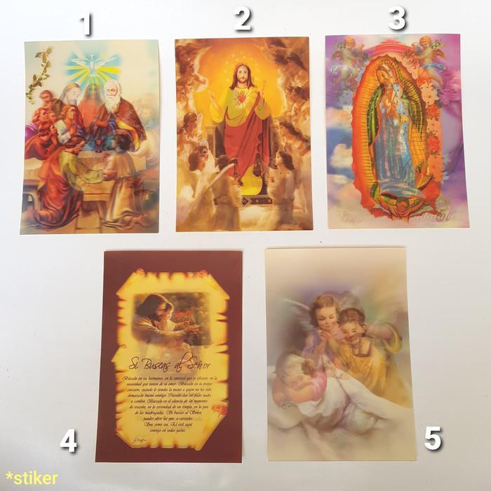 

Produk Terbaik Kartu Gambar 3D Yesus Maria / Perjamuan Kudus (Stiker) 081