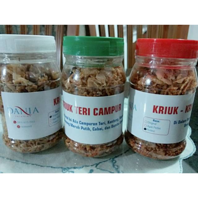 

Kriuk-Kriuk Teri Campur