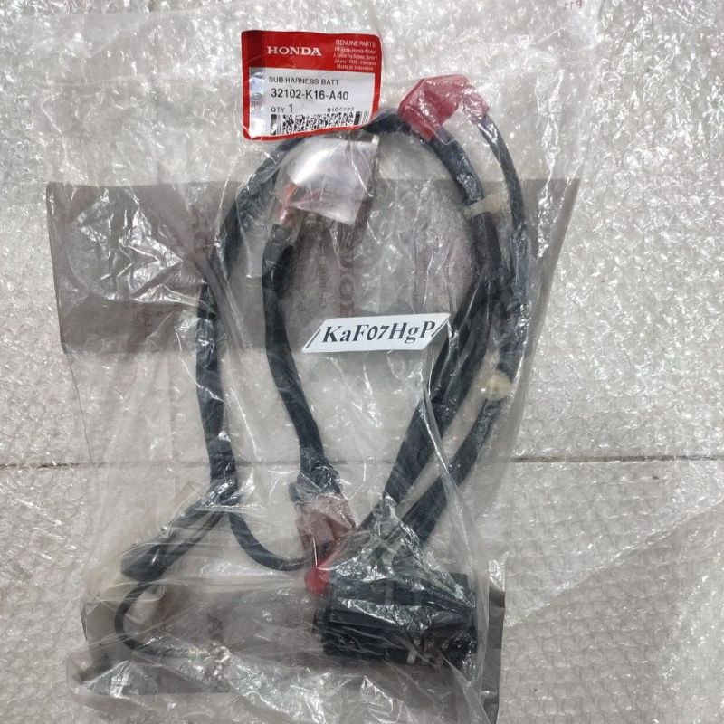 Kabel Sub Harness Rumah sekring Aki Batrai Scoopy Non led Stater Halus Esp 2015 2016 2017 32100K16A4