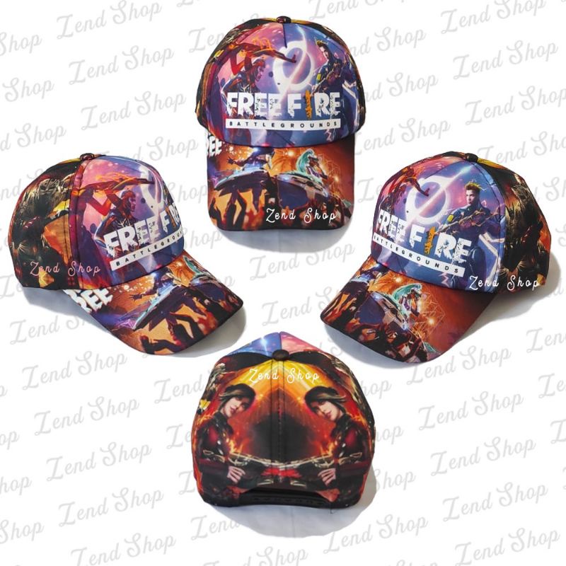 TOPI ANAK TERBARU KARAKTER FREE FIRE SPIDERMAN CAPTAIN AMERIKA BOBOIBOY