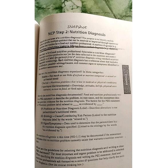 [PRODUK PZE] BUKU POCKET GUIDE FOR INTERNATIONAL DIETETICS DAN NUTRITION TERMINOLOGI (IDNT) REFERENC