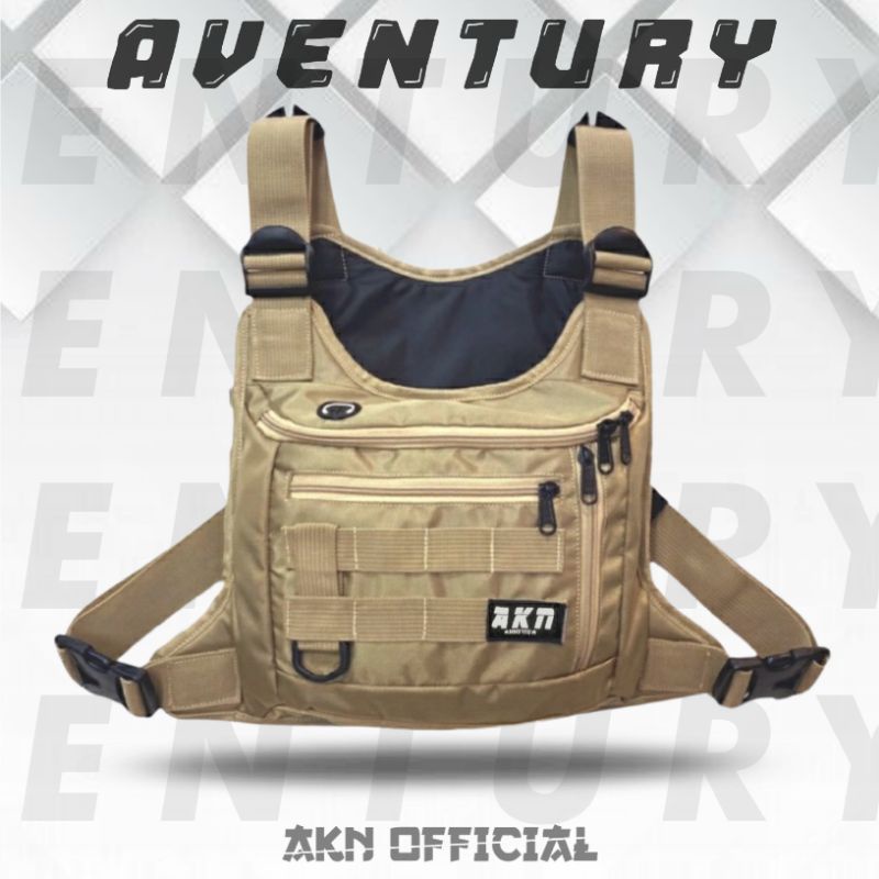 AKN - CHEST BAG AVENTURY TAS DADA PRIA TACTICAL RIG BAG OUTDOOR