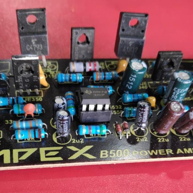KIT PCB APEX B500 POWER AMPLIFIER LENGKAP TOP 
