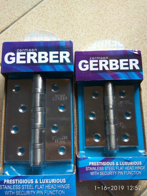 Engsel Gerber 3 Sus 304 / Engsel Jendela 3