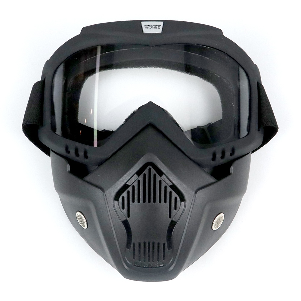 Kaca Mata Masker Goggle Mask Helm Motor Retro Windproof / Kaca Mata Pelindung Wajah
