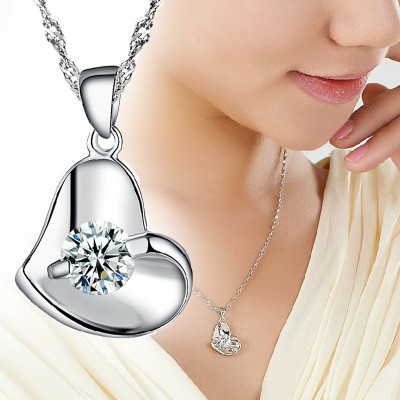 20 gaya liontin perak sterling 925 wanita dengan perhiasan fashion berlian