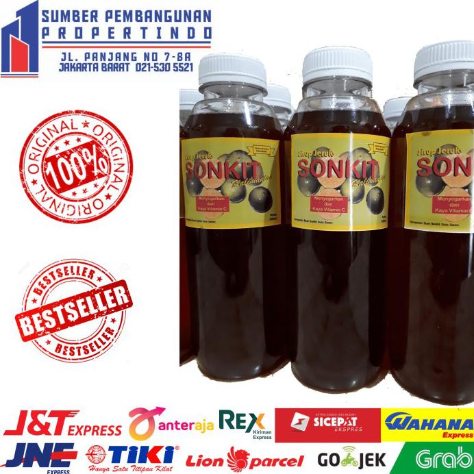 

SIROP JERUK SONKIT KALIMANTAN ASLI SIRUP MURNI 500GR