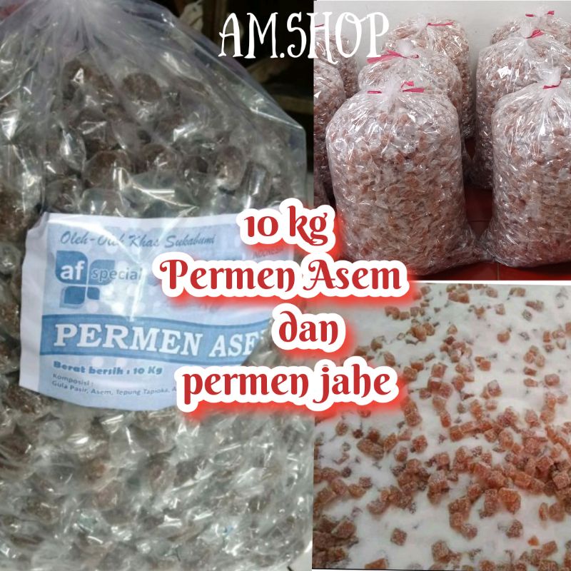 

Permen Asem Dan Permen Jahe/10kg