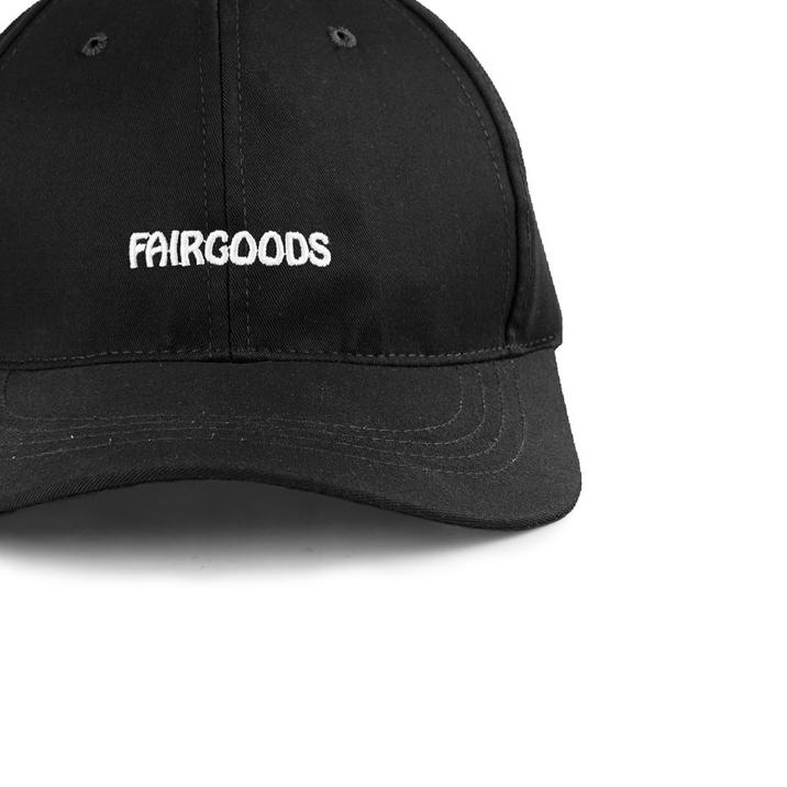 Fairgoods Topi - Polo Cap Black