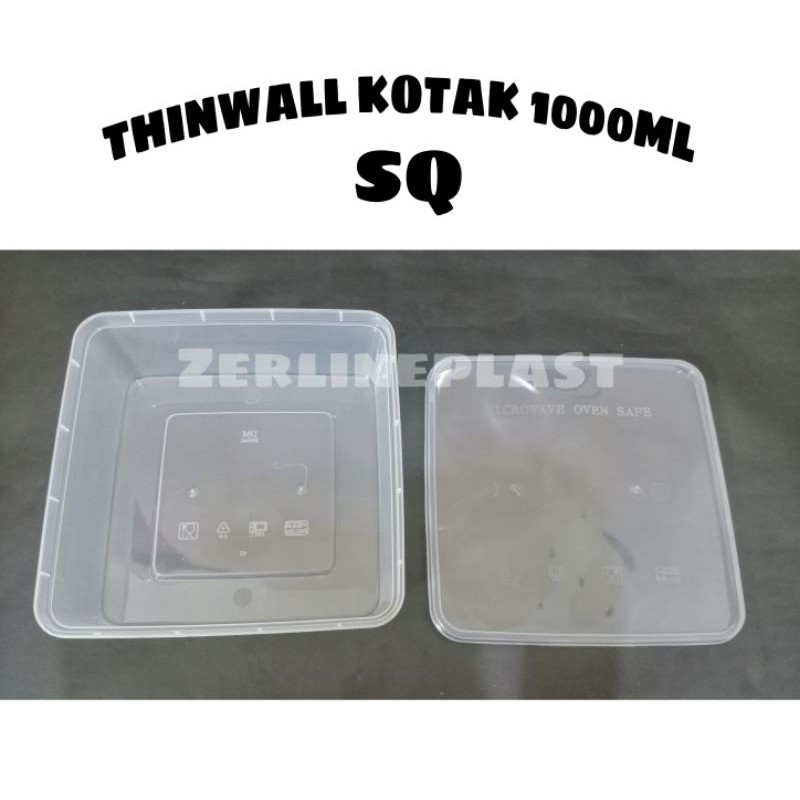 Thinwall DM / Kotak Makan (SQ / SQUARE)