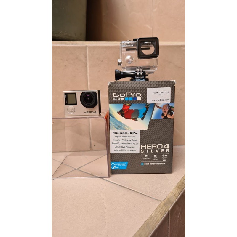 Go Pro Hero 4 Silver Second Action Camera