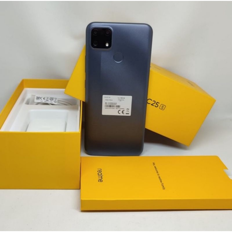 Realme C25s~C25y~C25 // 4/128~4/64 Fullset Original Mulus Garansi Resmi