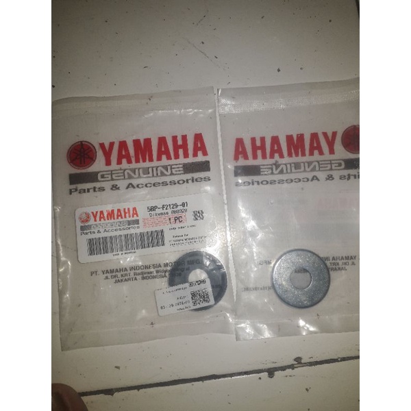 Tutup Bearing Sasis Vixion-Byson 5BP-F2129-01 Asli Yamaha 2pcs