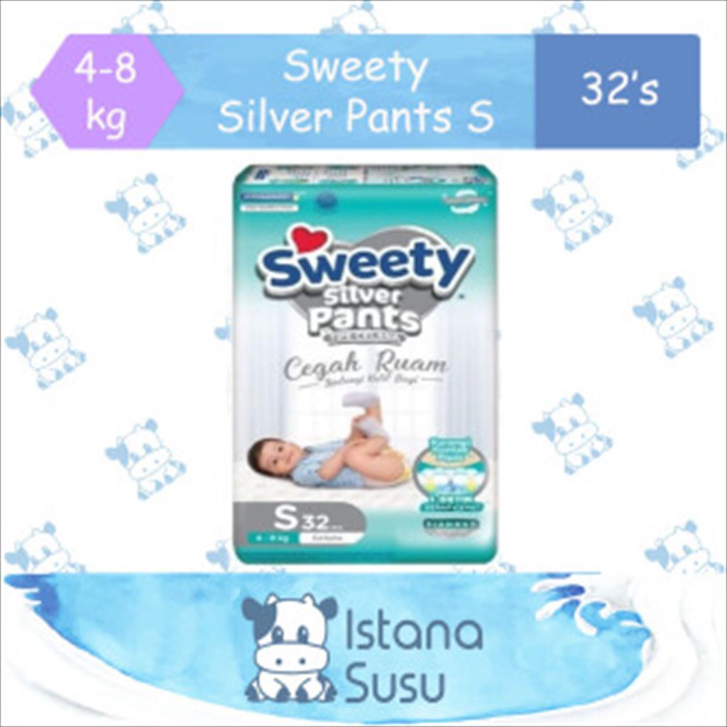 Sweety Silver Pants S 32