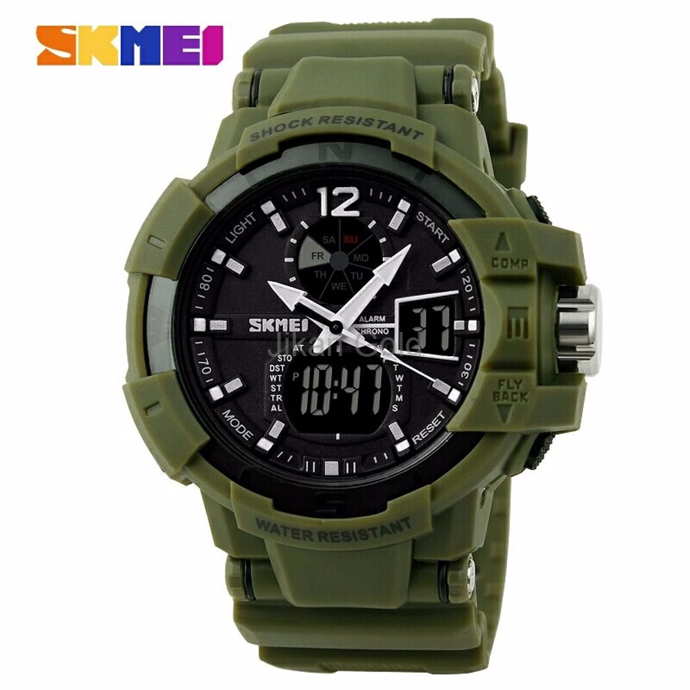 Jam Tangan Pria Skmei Original Military Sport Watch Model Casio Suunto Gshock Ps056