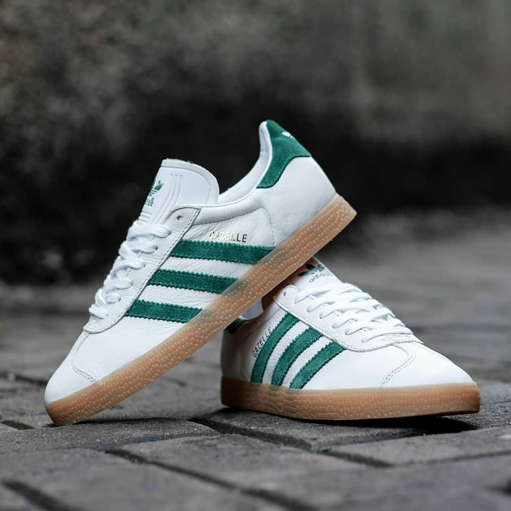 Adidas Gazelle Vintage White Green
