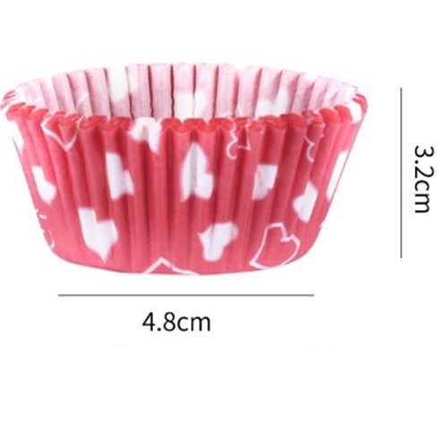 Cup Paper Cupcake 100pcs Muffin Kertas Cup Cake Cetakan Kue Cake 04