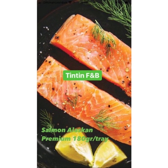 

Salmon Alaskan Fillet 80-120gr