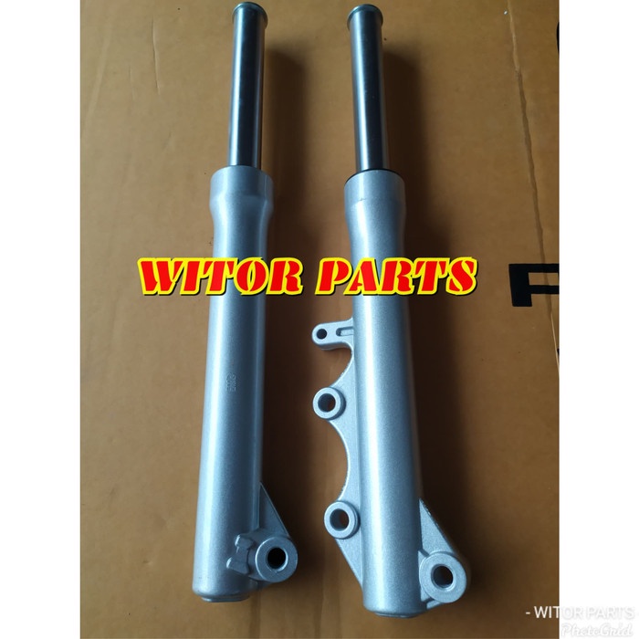 SHOCKBREAKER DEPAN YAMAHA JUPITER Z LAMA TABUNG SILVER